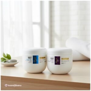 paket pelurus rambut inaura sooth 500gr + cream gel 500gr