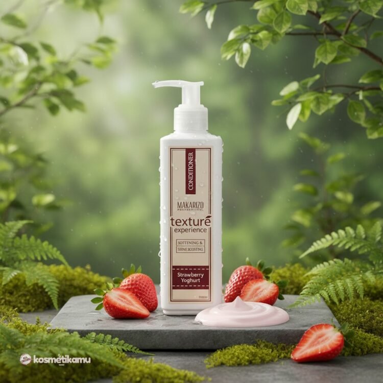conditioner strawberry yoghurt makarizo 250ml