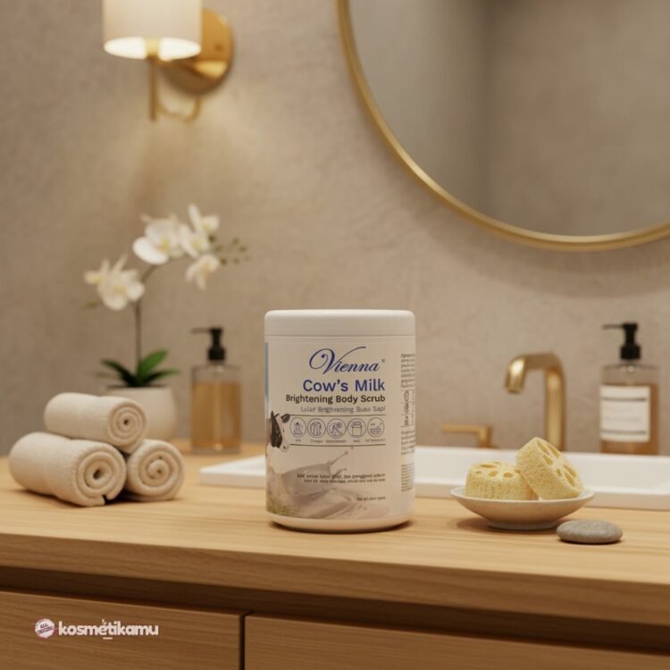 lulur badan cow milk vienna 1kg jar