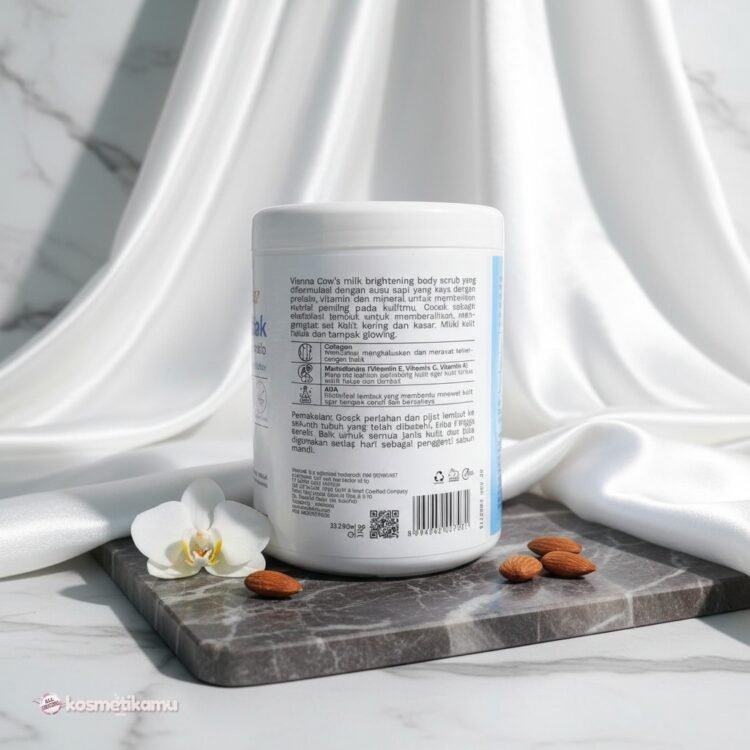 lulur badan cow milk vienna 1kg jar