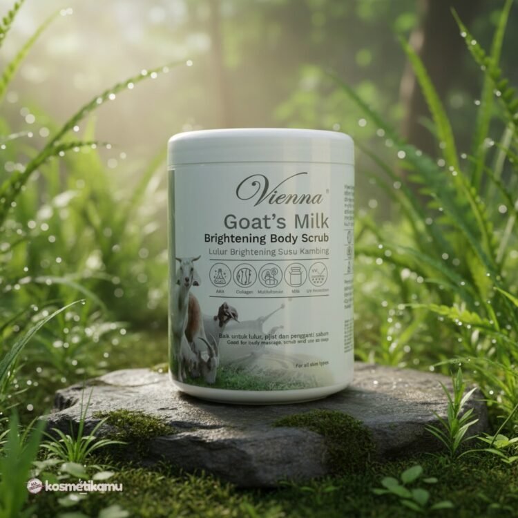 lulur badan goat milk vienna 1kg jar