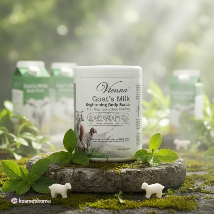 lulur badan goat milk vienna 1kg jar