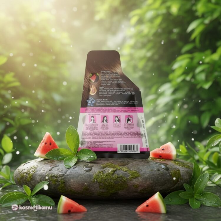 xl sleek glow watermelon sachet