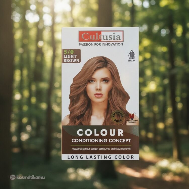 Cultusia Hair Color 5/0 Light Brown 30ml