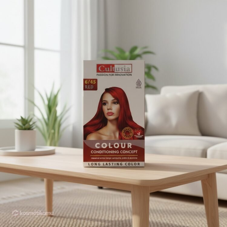 Cultusia Hair Color 6/45 Red 30ml