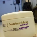 Inaura Nutrient Hair Mask Blueberry 1kg - Untuk Merawat Rambut Normal