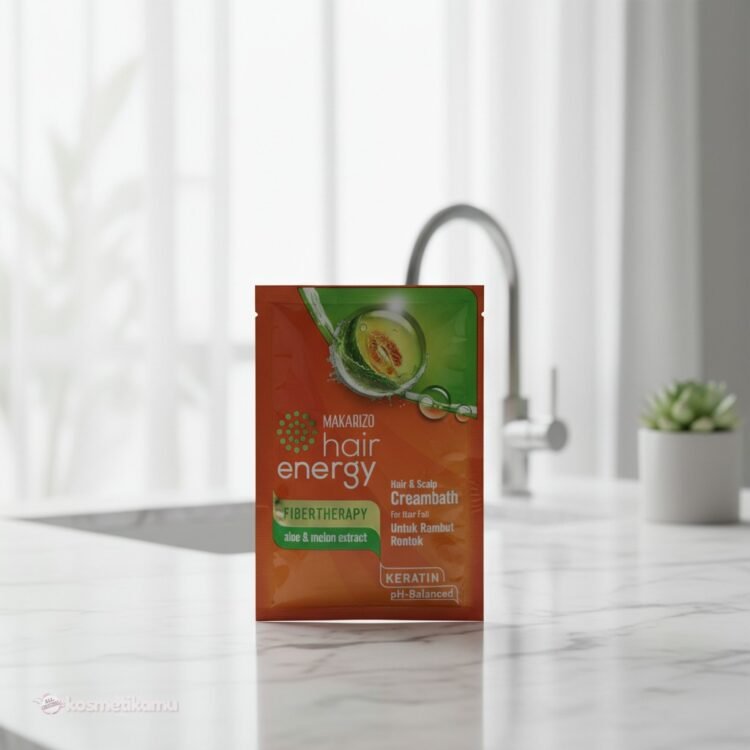 Makarizo Hair Energy Hair & Scalp Creambath Aloe & Melon Extract 60ml