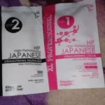 Xl Professionnel Japanese Hair Straightening Kit Medium Pink 120ml - Pelurus Rambut