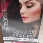 Xl Professionnel Japanese Hair Straightening Kit Medium Pink 120ml - Pelurus Rambut