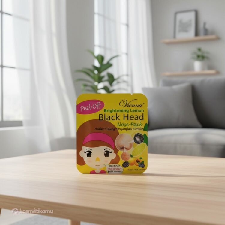 Vienna Black Head Nose Pack Brightening Lemon Peel Off 10ml