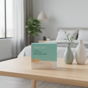 Wardah Luminous Two Way Cake 04. Light Ivory 12gr